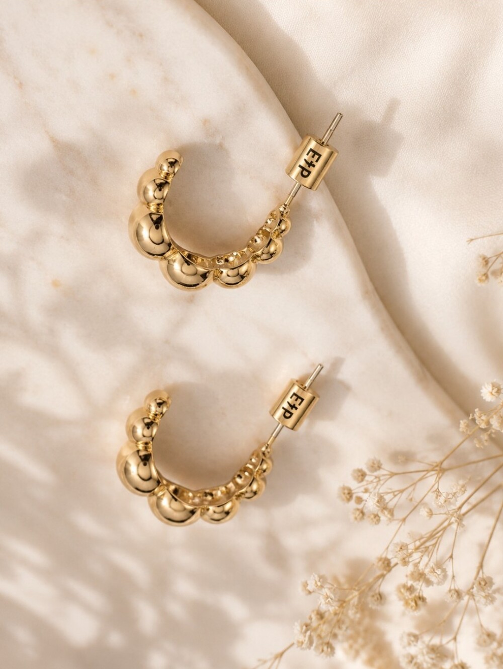 Electric Picks Puffy Hoops